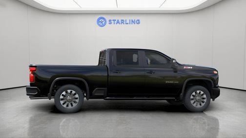 Black 2026 Chevrolet Silverado 2500 Custom