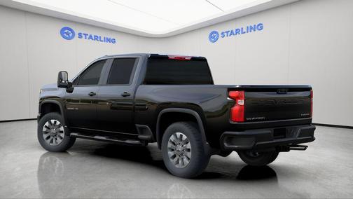 Black 2026 Chevrolet Silverado 2500 Custom