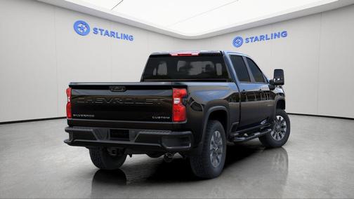 Black 2026 Chevrolet Silverado 2500 Custom