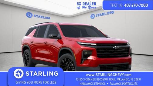 Radiant Red Tintcoat 2026 Chevrolet Traverse LT