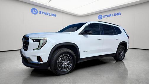 Summit White 2025 GMC Acadia FWD Elevation