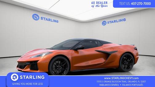 Sebring Orange Tintcoat 2026 Chevrolet Corvette Z06