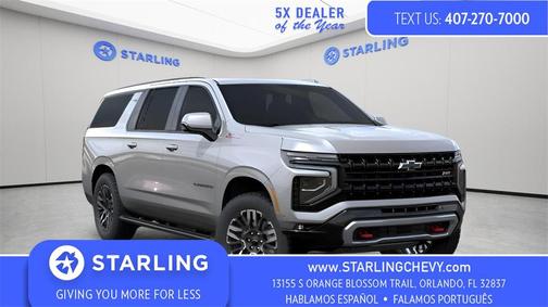 2026 Chevrolet Suburban Z71, 4WD