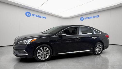 Phantom Black 2017 Hyundai SONATA Sport