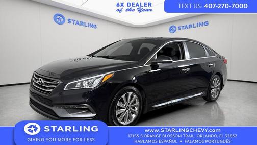Phantom Black 2017 Hyundai SONATA Sport
