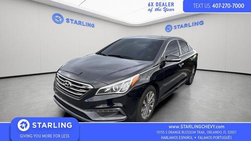 Phantom Black 2017 Hyundai SONATA Sport