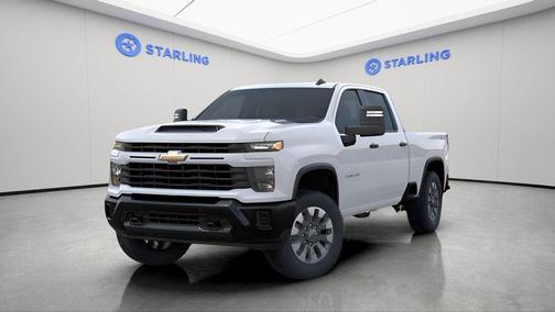 Summit White 2026 Chevrolet Silverado 2500 Custom