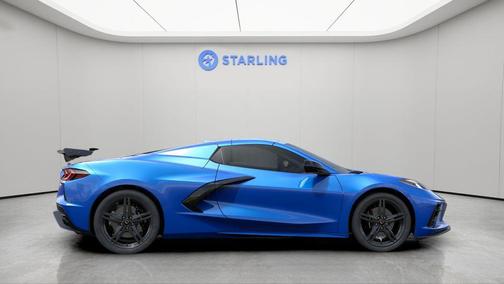 Riptide Blue Metallic 2026 Chevrolet Corvette Stingray w/1LT