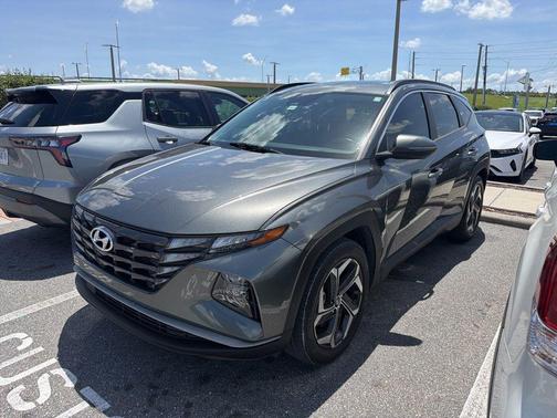 Amazon Gray 2022 Hyundai TUCSON SEL