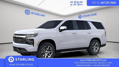 Polar White Tricoat 2026 Chevrolet Tahoe Premier