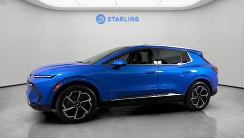 Riptide Blue Metallic 2025 Chevrolet Equinox EV LT