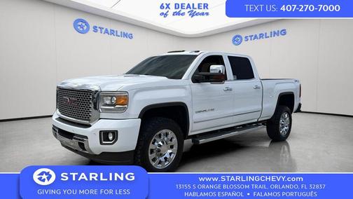 Summit White 2015 GMC Sierra 2500 Denali