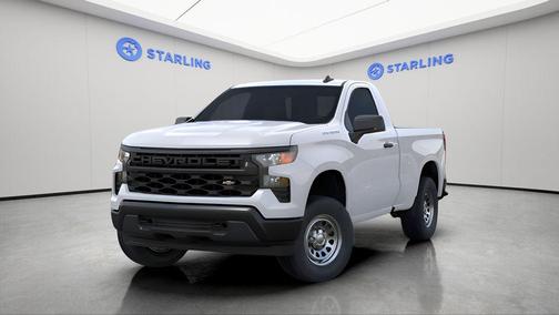 Summit White 2026 Chevrolet Silverado 1500 WT