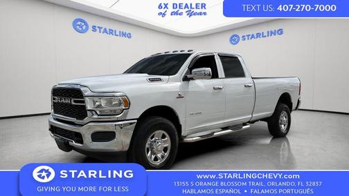 Bright White Clearcoat 2019 RAM 2500 Tradesman Crew Cab 4x4 8' Box
