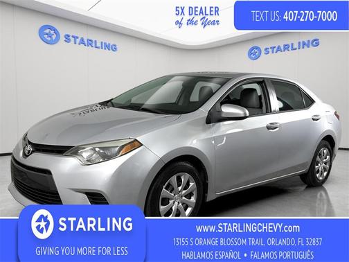 2016 Toyota Corolla LE Plus
