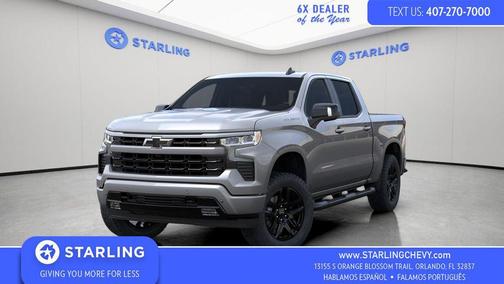 Sterling Gray Metallic 2026 Chevrolet Silverado 1500 RST