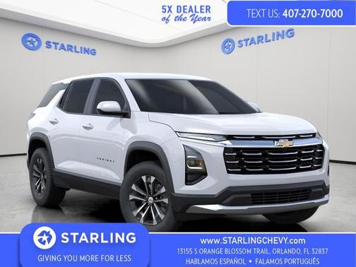 Summit White 2026 Chevrolet Equinox 1LT