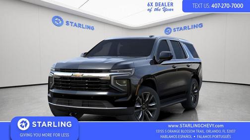 Black 2026 Chevrolet Tahoe LS