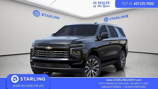 Black 2026 Chevrolet Tahoe 4WD High Country