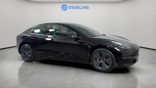 Solid Black 2023 Tesla Model 3 Standard Range