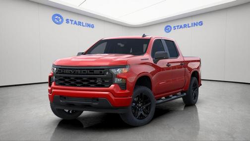 Red Hot 2026 Chevrolet Silverado 1500 Custom
