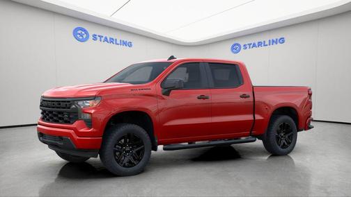Red Hot 2026 Chevrolet Silverado 1500 Custom