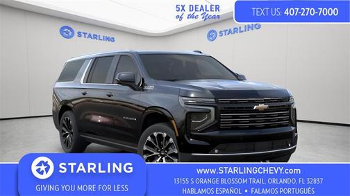 2026 Chevrolet Suburban High Country, 4WD