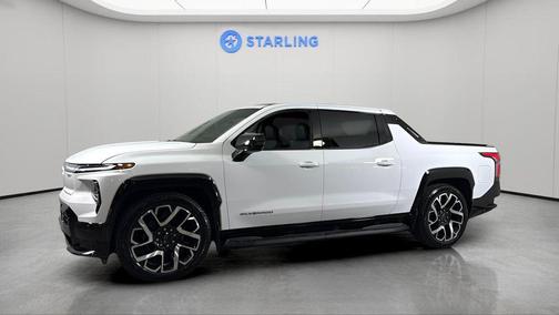 Summit White 2024 Chevrolet Silverado EV First-Edition RST 4WD