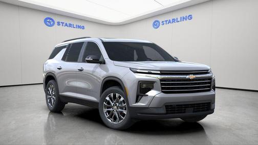 Sterling Gray Metallic 2026 Chevrolet Traverse LT