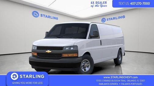 Summit White 2026 Chevrolet Express 2500 Work Van