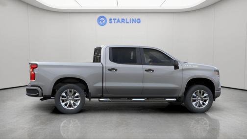 Sterling Gray Metallic 2026 Chevrolet Silverado 1500 Custom