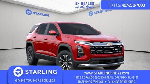 Radiant Red Tintcoat 2026 Chevrolet Equinox 1LT