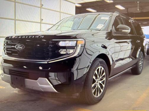 Black Metallic 2025 Ford Expedition Max Platinum