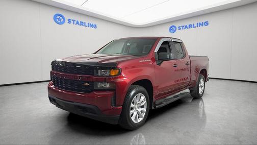 Cajun Red Tintcoat 2019 Chevrolet Silverado 1500 Custom