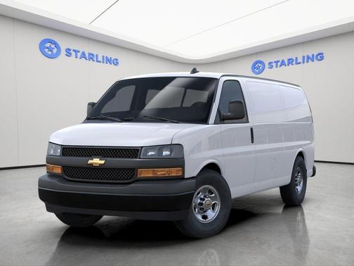 Summit White 2025 Chevrolet Express 2500 Work Van