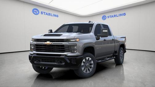 Sterling Gray Metallic 2026 Chevrolet Silverado 2500 Custom