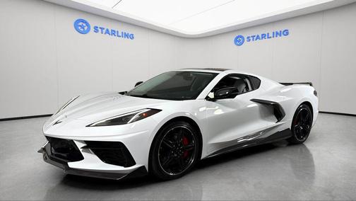 Arctic White 2020 Chevrolet Corvette Stingray w/3LT