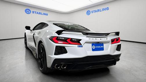 Arctic White 2020 Chevrolet Corvette Stingray w/3LT