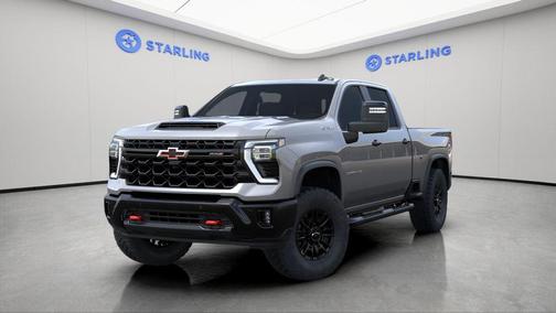 Sterling Gray Metallic 2026 Chevrolet Silverado 2500 Crew Cab, Standard Bed, XR2, 4WD