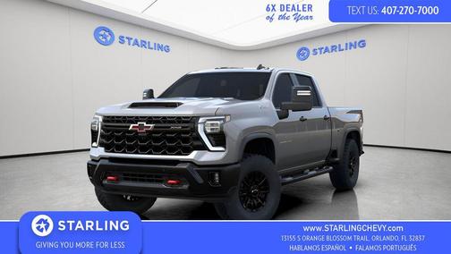 Sterling Gray Metallic 2026 Chevrolet Silverado 2500 Crew Cab, Standard Bed, XR2, 4WD