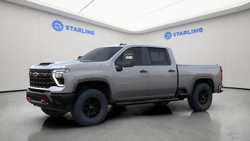 Sterling Gray Metallic 2026 Chevrolet Silverado 2500 Crew Cab, Standard Bed, XR2, 4WD