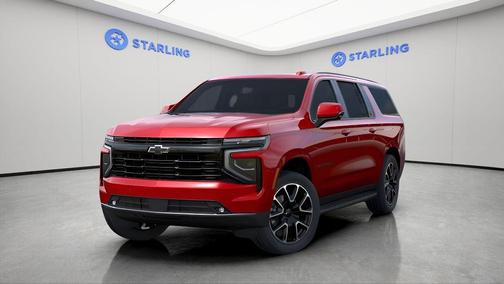 Radiant Red Tintcoat 2026 Chevrolet Suburban RST