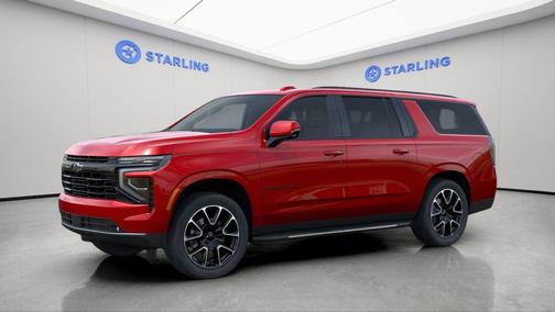 Radiant Red Tintcoat 2026 Chevrolet Suburban RST