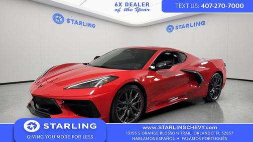 Torch Red 2024 Chevrolet Corvette Stingray w/1LT