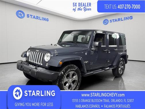 2016 Jeep Wrangler Unlimited Sahara