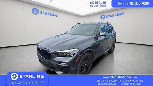 Arctic Gray Metallic 2021 BMW X5 sDrive40i