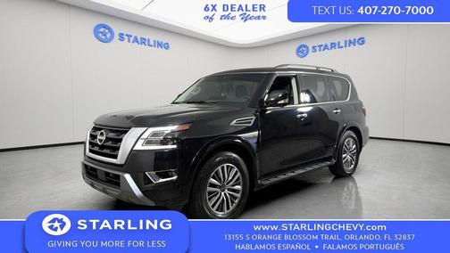 Super Black 2023 Nissan Armada SL 2WD