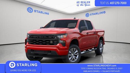Red Hot 2026 Chevrolet Silverado 1500 Custom