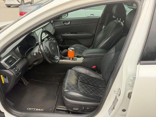 Snow White Pearl 2016 Kia Optima SXL Turbo