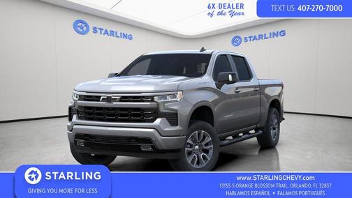 Sterling Gray Metallic 2026 Chevrolet Silverado 1500 RST